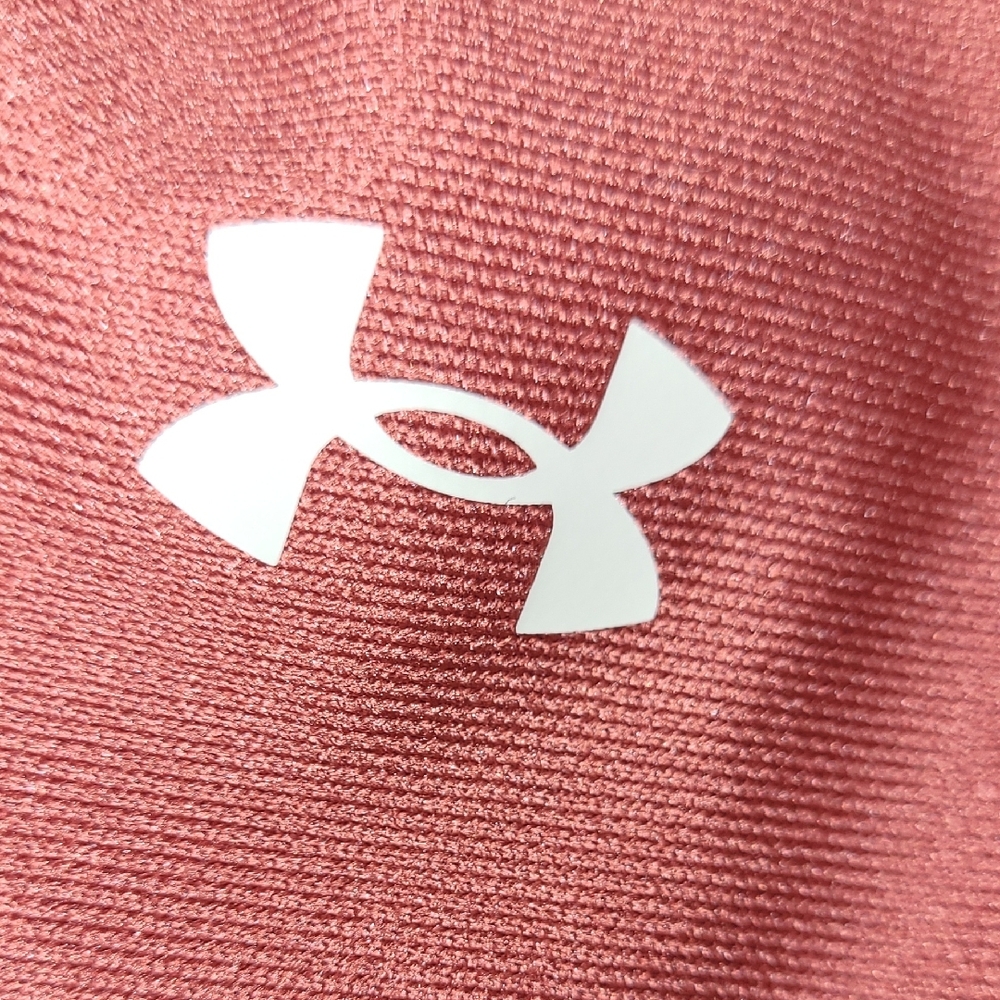 Under Armour Women's Athletic Shorts in Rust and Cream - Picture 3 of 8
